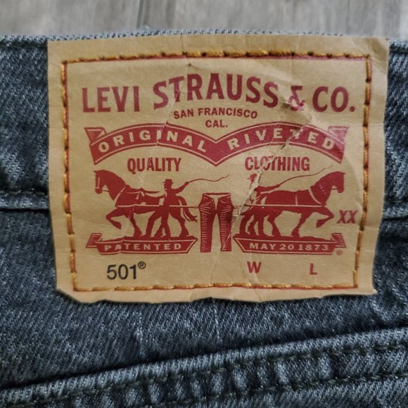 Levis 501 skinny - Dark wash Color Cabo Torna - Picture 7 of 9